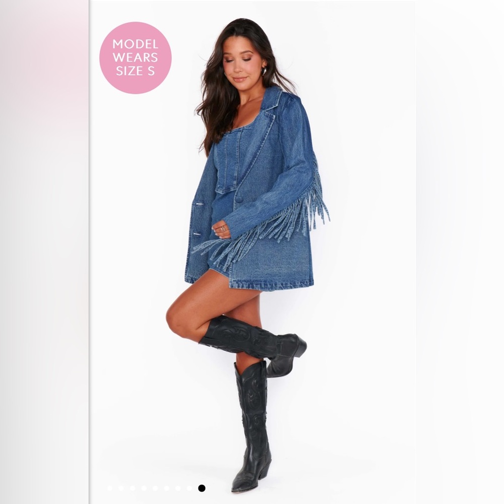 NWT-Sierra Fringe Jacket